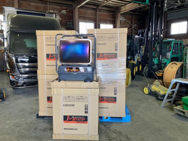 ヒーターオリオン　新品　HR330E-L　ジェットヒーター　ストーブ