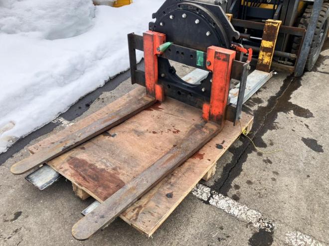 アタッチメントトヨタ　フォークリフト用回転アタッチメント　K-att