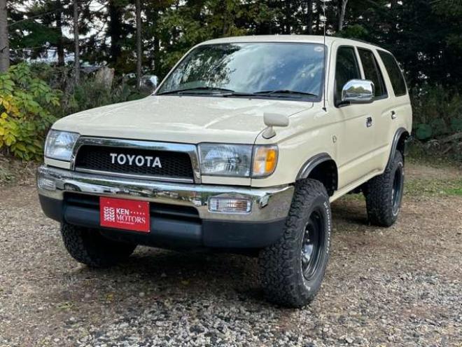 ハイラックスサーフ2.7 SSR-X プレミアムセレクション 4WD　リフトアップ　ETC　バックカメラ　社外ナビ　パワーウィンドウ　パワステ　ABS　全塗装済 2700