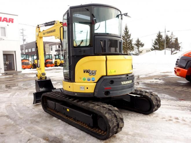 バックホーヤンマー　VIO55-6A　バケット容量0.20m3
