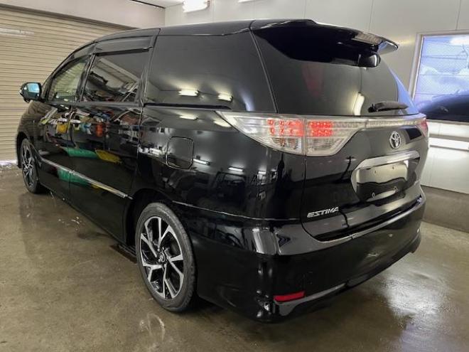 エスティマアエラス　プレミアムエディション　本州仕入　寒冷地仕様　禁煙車　純正リアフリップダウンモニター　両側パワースライドドア　純正１８インチＡＷ　社外１６ＡＷ＋スタッドレスタイヤ付　純正エンジンスターター　前後ドライブレコーダー　ＥＴＣ 4WD 2400 5Dr