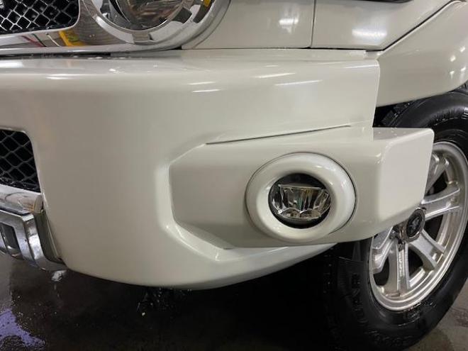 FJクルーザーオフロードパッケージ　禁煙車　リアデフロック　クロールコントロール　アクティブトラクションコントロール　ＭＫＷ２０インチＡＷ　社外１７ＡＷ＋スタッドレスタイヤ付　ブラックレザーシートカバー　コーナーセンサー　ヒッチメンバー 4WD 4000 3Dr