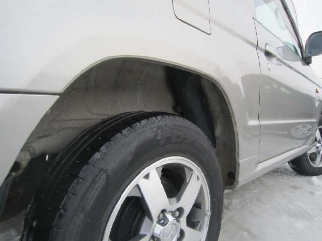 パジェロミニアクティブフィールド エディション 4WD　特別仕様車 純正アルミ フォグ メッキミラー ドアバイザー プライバシーガラス 背面ハードカバー  キーレス CD タイミングベルト交換済 スタッドレス+ホイールセット積込み 660