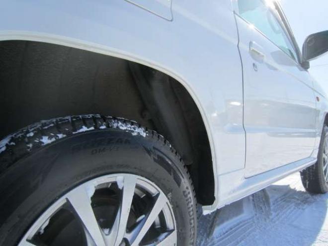 パジェロミニプレミアム セレクション 4WD　社外ナビ&フルセグTV Bカメラ ETC ハーフレザー&シートヒーター キーレスエンジンスターター 社外アルミ フォグ ドアバイザー Pガラス 夏タイヤ+純正アルミ積込み 1年間保証付 660