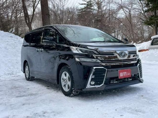 ヴェルファイア2.5 Z Gエディション 4WD　クルーズコントロール　アイドリングストップ　ABS　エアコン　パワステ　パワーウィンドウ　スマートキー　キーレス　オットマン　電動シート　3列シート　両側電動スライドドア　アルミホイール　MTモード 2500