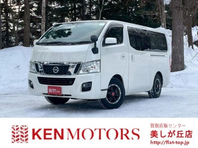 キャラバンNV350 2.5 プレミアムGX ロングボディ ディーゼルターボ 4WD　ETC　ベットキット　スマートキー　キーレス　パワーウィンドウ　ABS　エアコン　パワステ　盗難防止装置　両側スライドドア 2500