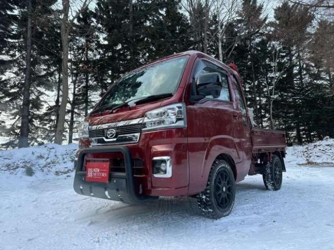 ハイゼットトラック ジャンボ エクストラ 3方開 4WD　荷台ボックス　地デジ　バックカメラ　パワステ　パワーウィンドウ　キーレスエントリー　アイドリングストップ　ABS　横滑り防止装置　盗難防止装置 660