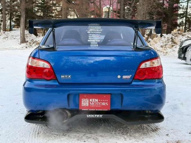 インプレッサSTI 2.0 WRX スペックC リミテッド 4WD　ETC パワーウィンドウ　社外ナビ　社外アルミホイール　ヴォルテックスアンダーカバー　GTウィング　社外フロントバンパー　ルーフエアインテーク 2000