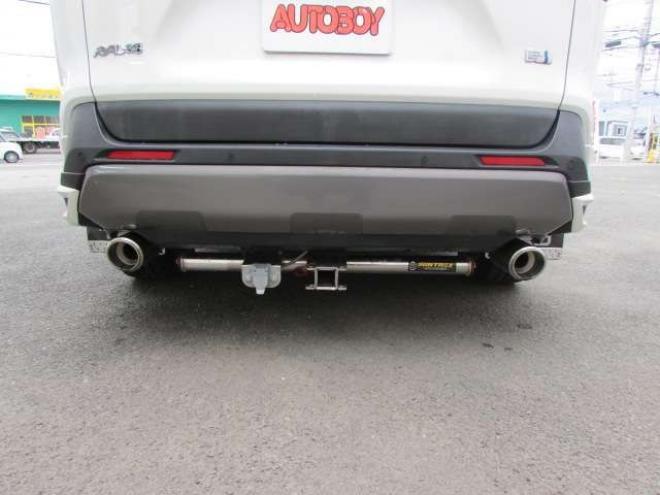 RAV-42.5 ハイブリッド G E-Four 4WD　ヒッチメンバー/パワーバックドア/アップサス/モデリスタエアロ/サンルーフ/ビルトインETC/シートヒーター/ステアリングヒーター/フルセグTV/バックカメラ/サイドカメラ/ 2500