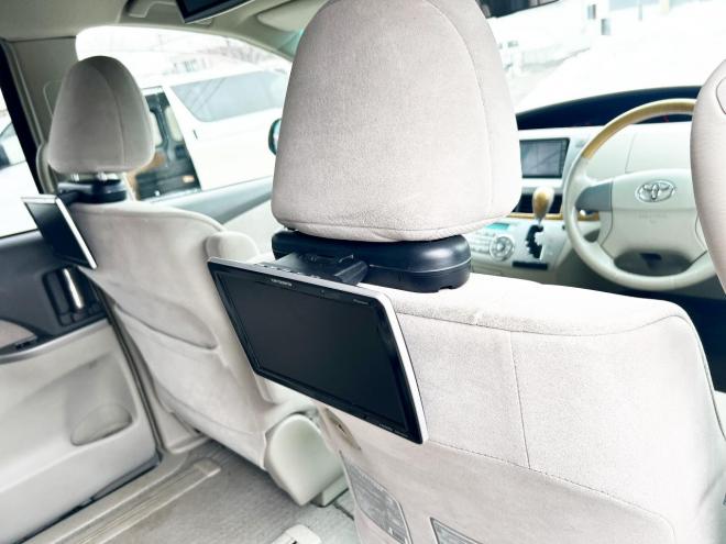 エスティマ2.4アエラスGエディション 4WD　ローンが不安な方＜優遇ローン＞寒冷地仕様　両側パワースライドドア　後席モニター　純正ナビ 4WD