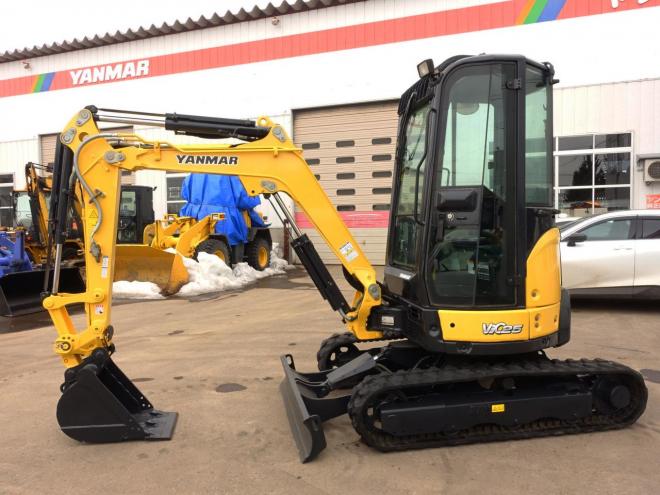 バックホーヤンマー　VIO25-6　バケット容量0.08m3