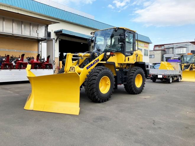 ホイールローダコマツ　WA150-8　マルチプラウ仕様　建機