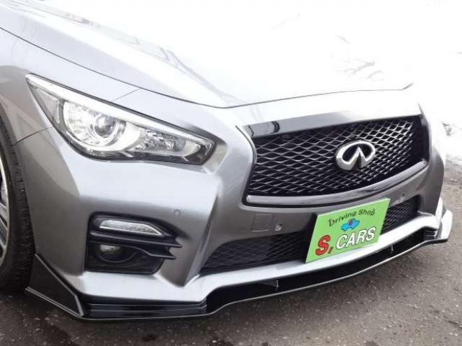 スカイライン3.5 350GT FOUR ハイブリッド タイプSP　本州車 ハイブリットシステム2年保証/走行距離無制限　 4WD フロントリップ　リヤスポイラー　黒本革シート　全方位カメラ　純正ナビ　純正19インチAW　パワーシート　バックカメラ　レーンアシスト　シートメモリ 3500