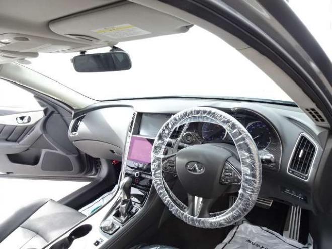 スカイライン3.5 350GT FOUR ハイブリッド タイプSP　本州車 ハイブリットシステム2年保証/走行距離無制限　 4WD フロントリップ　リヤスポイラー　黒本革シート　全方位カメラ　純正ナビ　純正19インチAW　パワーシート　バックカメラ　レーンアシスト　シートメモリ 3500