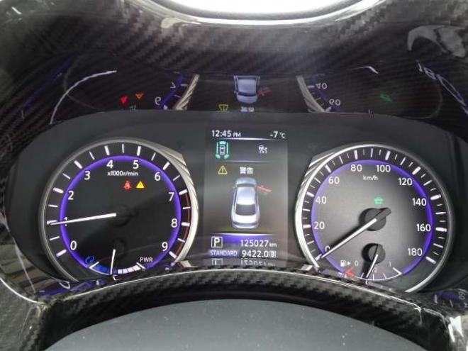 スカイライン3.5 350GT FOUR ハイブリッド タイプSP　本州車 ハイブリットシステム2年保証/走行距離無制限　 4WD フロントリップ　リヤスポイラー　黒本革シート　全方位カメラ　純正ナビ　純正19インチAW　パワーシート　バックカメラ　レーンアシスト　シートメモリ 3500