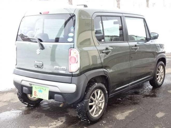 ハスラーX 4WD　保証1年/走行距離無制限　4WD　レーダーブレーキシステム　ヒルディセントコントロール　アイドリングストップ　シートヒーター　プッシュスタート　スマートキー　HID　ミラーヒーター　ウインカーミラー 660