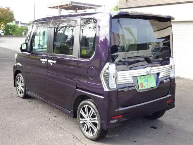 タントカスタム X トップエディション SAII 4WD　本州車　保証1年/走行距離無制限　4WD　パワースライドドア　純正8型ナビ　地デジ　Bluetooth接続　バックカメラ　スマートアシスト　衝突軽減　レーンキープアシスト　LEDヘッドライト　ETC　ハーフレザーシート 660