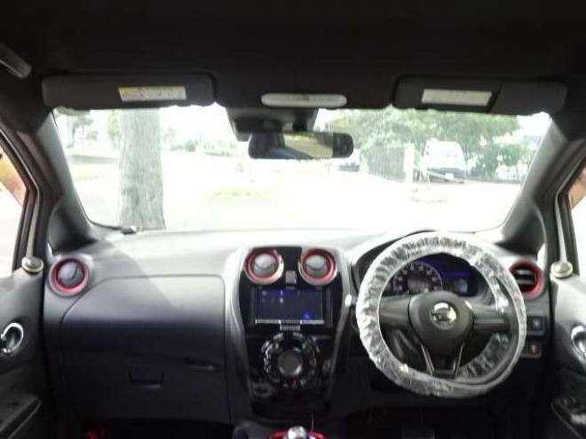 ノート1.2 e-POWER NISMO　本州車　ハイブリットシステム保証2年付　ワンオーナー　社外ナビ　Bluetooth接続　 エマージェンシーブレーキサポート　車線逸脱警報　NISMO純正アルミ　純正LEDヘッドライト　インテリキー　プッシュスタート　ETC 2WD 1200