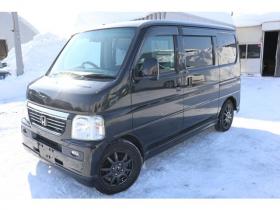 バモス　L ターボ ローダウン 4WD　ターボ・4.8万キロ・ナビ・TV・キーレス 660