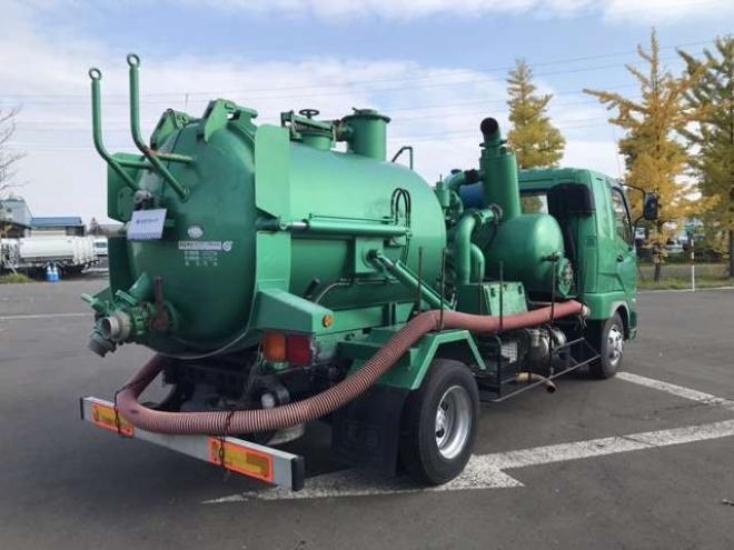 ファイター汚泥吸引車　PDG-FK61R 兼松　 2WD 4890