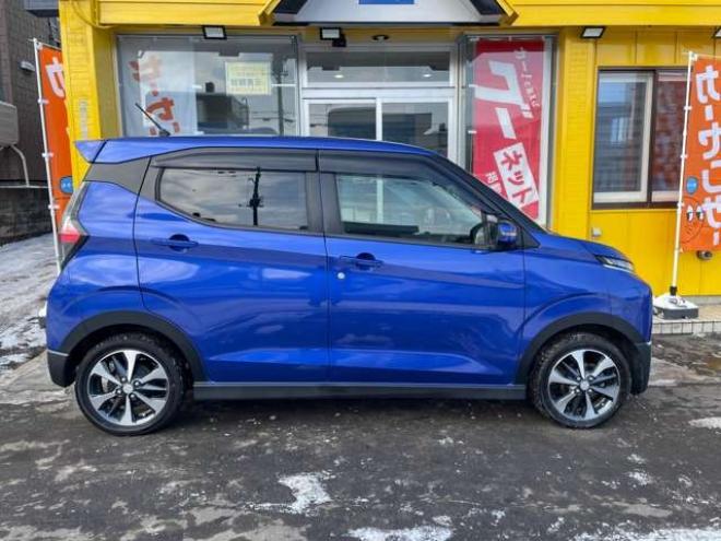 eKクロスT 4WD　1年走行距離無制限保証付/ターボ/全方位カメラ/Bluetooth/ナビ・フルセグTV/プロパイロット/コーナーセンサー/エンジンスターター/ETC/純正アルミホイール付夏タイヤ/アルミホイール付冬タイヤ/法定整備/修復歴無し 660