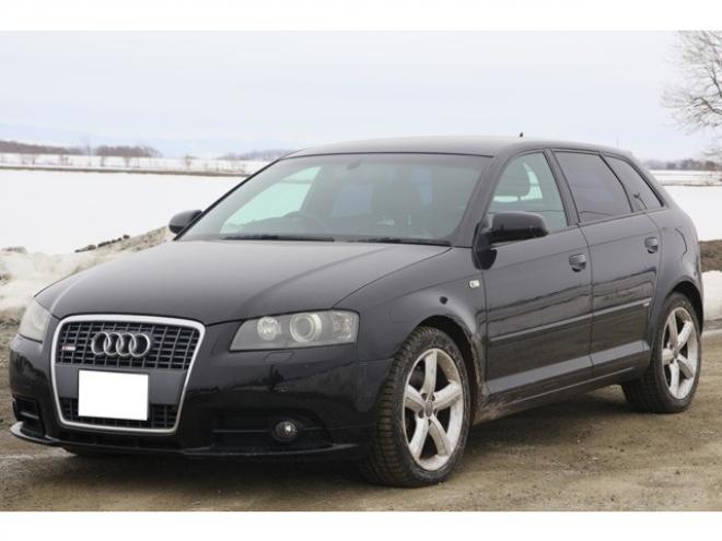 アウディA3スポーツバック 3.2 クワトロ Sライン 4WD　検R8/7　両側シートヒーター　パドルシフト　ETC 正規輸入車 3200