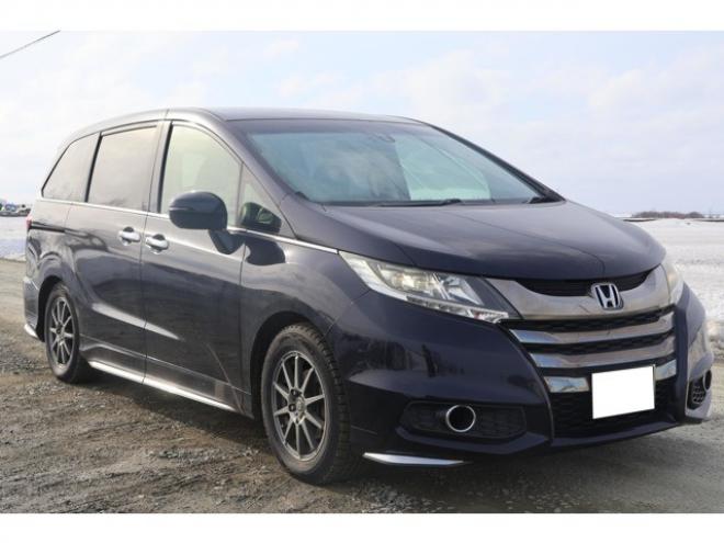 オデッセイ2.4 アブソルート 4WD　検R8/10　両側電動スライドドア　バックモニター 2400