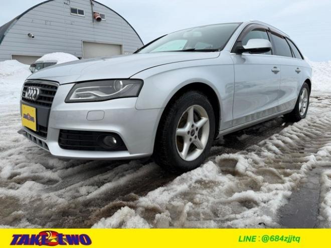 アウディA4アバント 2.0 TFSI クワトロ 4WD　純正ナビ・TV　バックカメラ　ETC　Dレコーダー　夏冬タイヤ付き 正規輸入車 2000