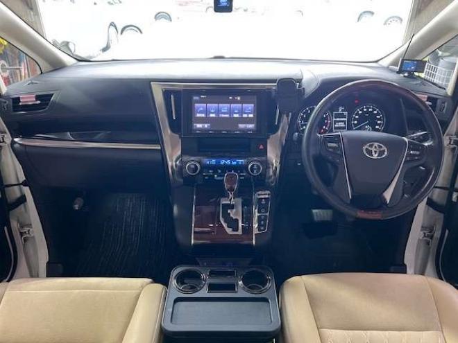 ヴェルファイア2.5 V 4WD　車検R10年1月・SDナビ・リフトアップ・純正リアモニター・両側パワースライド・メモリー付パワーシート・トーヨーオープンカントリー16AWセット・スタッドレスタイヤセット・ドライブレコーダー・エンジンスターター 2500