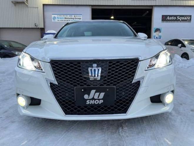 クラウンアスリート ハイブリッド 2.5 S Four 4WD　20AW・車高調・エンスタ・新規車検整備付 2500