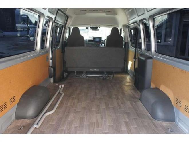 ハイエースバン2.8 DX ワイド スーパーロング ハイルーフ GLパッケージ ディーゼルターボ 4WD　1オーナー　アルパイン11インチナビTV　パノラミックビューモニター　ドラレコ　ワークエクストラップ17インチAW　415コブラフロントスポイラー　リアヒーター&エアコン　LEDヘッドライト　フォグ ETC 2800