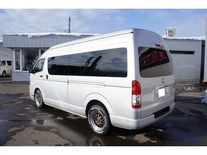 ハイエースバン2.8 DX ワイド スーパーロング ハイルーフ GLパッケージ ディーゼルターボ 4WD　1オーナー　アルパイン11インチナビTV　パノラミックビューモニター　ドラレコ　ワークエクストラップ17インチAW　415コブラフロントスポイラー　リアヒーター&エアコン　LEDヘッドライト　フォグ ETC 2800