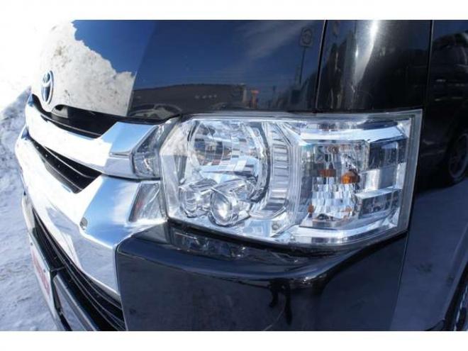 ハイエース2.7 GL ロング ミドルルーフ 4WD　社外メモリーナビTV　バックカメラ　ワークエクストラップ17インチアルミ　415コブラフロントスポイラー　パワースライドドア　LEDヘッドライト　Wエアバック　スマートキー　AC100V 2700