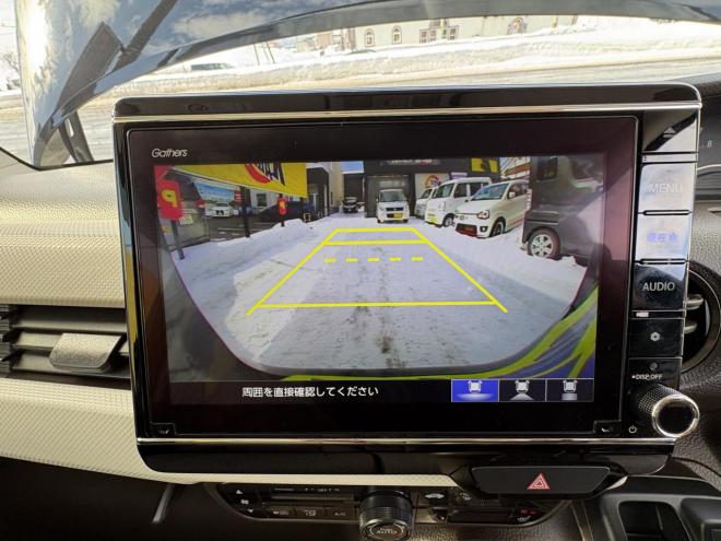 N-BOXN-BOX 4WD L寒冷地仕様　管理車両　ワンオーナー　右パワースライドドアOP LED ＶＳＣ　ブレーキアシスト　８インチナビブルートゥース　純正エンジンスタート　シートヒーター　バイザー　ドラレコ付 4WD 660 5Dr