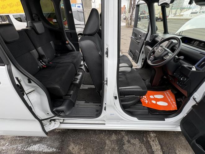 タントTANTO CUSTOM 4WD　X (禁煙車）ワンオーナー　寒冷地仕様　ワンタッチ両パワースライドドア　エンジンスタータ　ブルートースフルセブナビ　バックカメラ　ドラレコ　ハーフレザーシート　ETC　LED シートヒーター　夏タイヤ付　エンジンオイル交換 4WD 660 5Dr