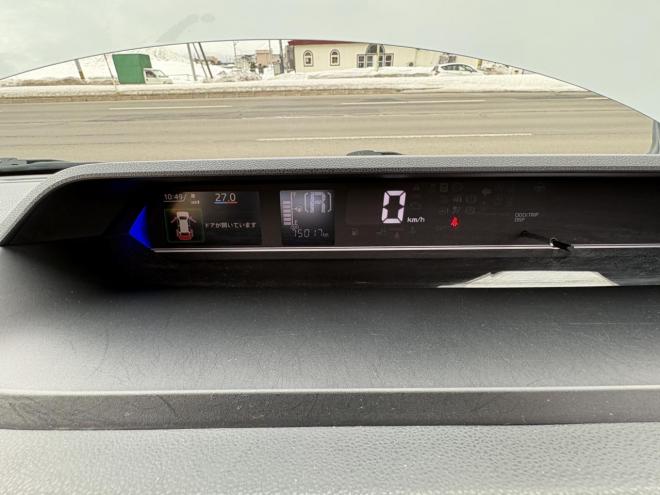 タントTANTO CUSTOM 4WD　X (禁煙車）ワンオーナー　寒冷地仕様　ワンタッチ両パワースライドドア　エンジンスタータ　ブルートースフルセブナビ　バックカメラ　ドラレコ　ハーフレザーシート　ETC　LED シートヒーター　夏タイヤ付　エンジンオイル交換 4WD 660 5Dr