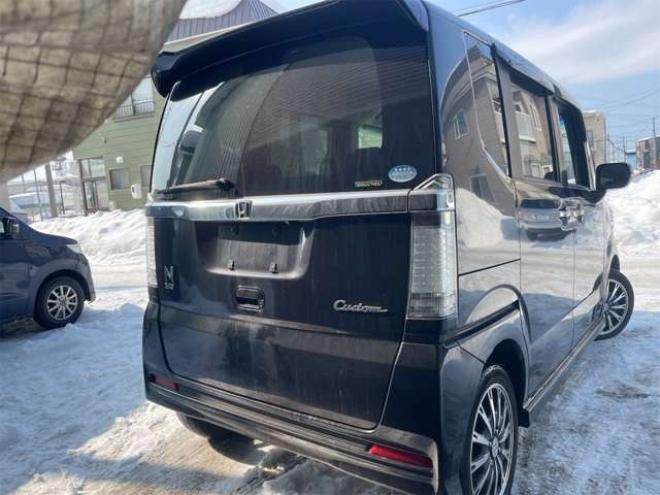 N-BOXカスタムG ターボパッケージ 4WD　クルコン　ターボ　両面Pドア　エンスタ　ナビ　ETC 660