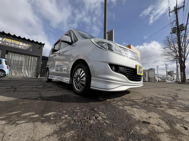 ソリオSORIO 4WD S　寒冷地仕様　両側パワースライドドア　HID ＶＳＣ　純正エアロ　リアスポ　Bluetoothフルセグナビ　バックカメラ　　エンジンスターター　アルミ　スタットレスＶＲＸ３　夏タイヤ付　エンジンオイル交換　禁煙車 4WD 1200 ５Dr