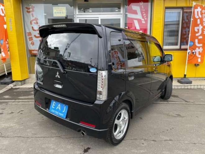 eKスポーツR 4WD　51000キロ/インタークーラーターボ/ナビ・TV/タイミングベルト交換済み/パナソニック・カオスバッテリー搭載/ウインカーミラー/HIDヘッドライト/シートヒーター/キーレス/4速AT/車検整備2年付き/法廷整備/禁煙車 660