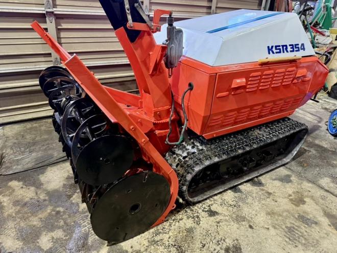 除雪機クボタ KSR354 ワドーOEM 35馬力 大型除雪機