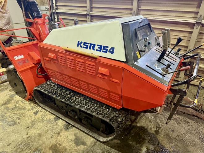 除雪機クボタ KSR354 ワドーOEM 35馬力 大型除雪機