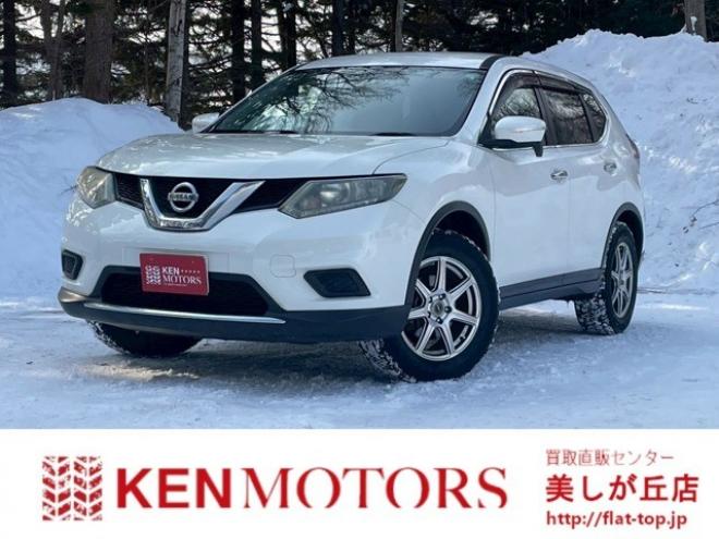 エクストレイル2.0 20S 2列車 4WD　ETC　パワステ　パワーウィンドウ　ABS　アイドリングストップ　エアコン　ナビ　キーレスエントリー　寒冷地仕様 2000