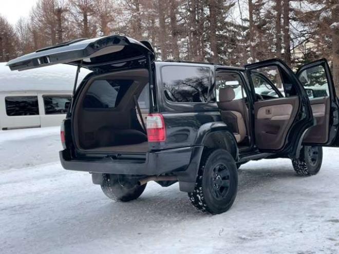 ハイラックスサーフ2.7 SSR-G 4WD　パワステ　パワーウィンドウ　キーレス　エアコン　ABS　ルーフレール　アルミホイール　寒冷地仕様　CD 2700