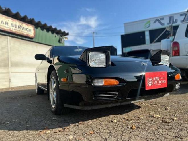 180SX2.0 タイプII　ワンオーナー　社外ハンドル　社外ターボタイマー　社外オーディオ　ミラーヒーター　パワステ　パワーウィンドウ　社外アルミホイール 2WD 2000
