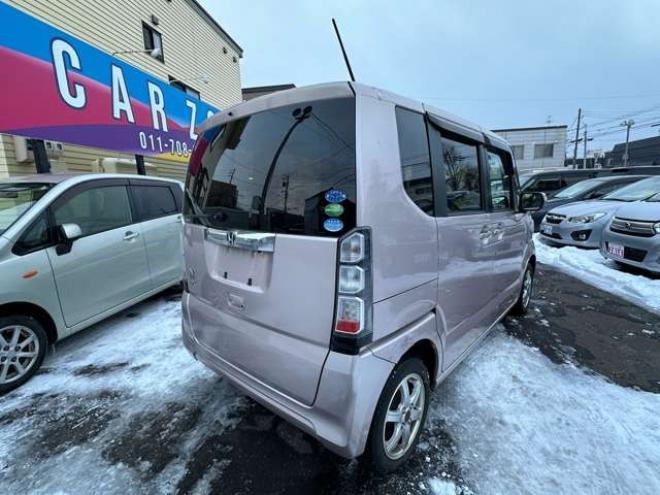 N-BOXカスタムG Lパッケージ 4WD　左側パワースライドドア　SDナビ　　バックモニター　社外アルミホイール冬　社外アルミホイール夏　プッシュスタート　キーレスキー 660