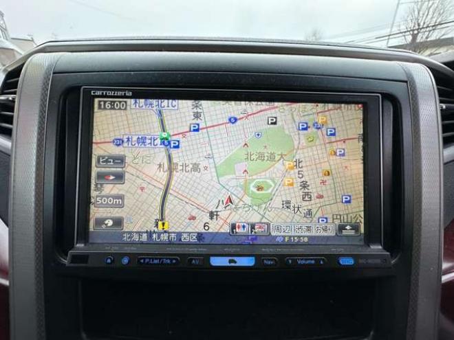 アルファード2.4 240S 4WD　片側パワースライドドア　社外ナビ　地デジ　ビルトインETC　横滑り防止装置　コーナーセンサー　社外19インチアルミホイール夏　プッシュスタート 2400