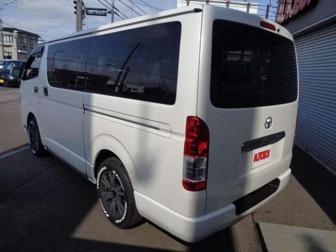 ハイエースバン3.0 スーパーGL ダークプライム ロングボディ ディーゼルターボ 4WD　スマートキー　社外ナビ　バックカメラ　フルセグ　Bluetooth 3000