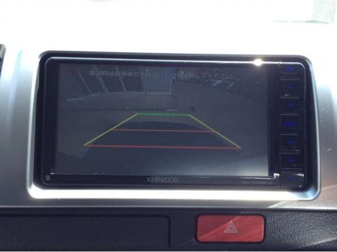 ハイエースバン2.8 スーパーGL ロング ディーゼルターボ 4WD　寒冷地仕様　リアヒーター&リアクーラー　プッシュスタート　スマートキー　ステアリングスイッチ　ベッドキッド　LEDヘッドライト　ドライブレコーダー　メモリナビ　ワンセグTV　バックカメラ　電動格納ミラー 2800