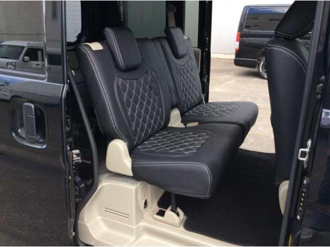 エブリィジョイン ハイルーフ 5AGS車 4WD　パートタイム4WD　キーレス　リアヒーター　フルセグTV　7インチメモリナビ　ベッドキッド　電動格納ミラー　社外タコメーター　CD/DVD　AUX　Bluetooth　アルミホイール 660