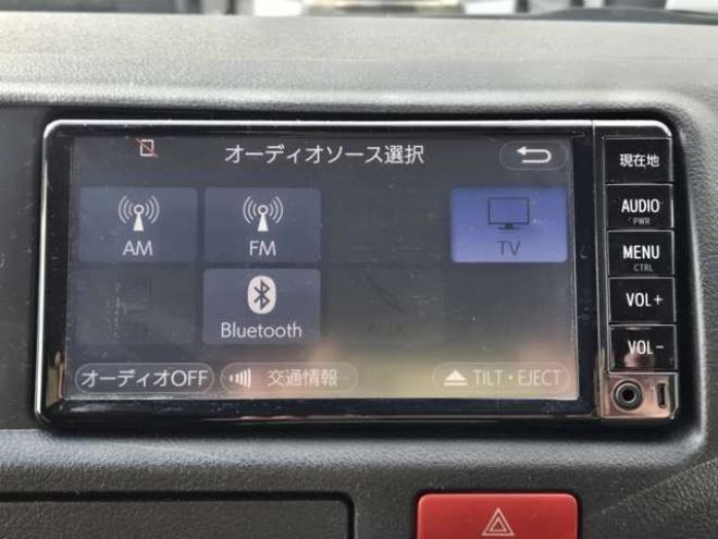 ハイエースバン2.8 DX ワイド スーパーロング ハイルーフ GLパッケージ ディーゼルターボ 4WD　COBRA丸目ヘッドライトKIT　SAFARIフロントスポイラー　リアヒーター&クーラー　キーレス　純正ナビ　ワンセグTV　Bカメラ　オートマチックハイビーム　横滑り防止　車線逸脱　衝突被害軽減　ETC　電動格納ミラー 2800